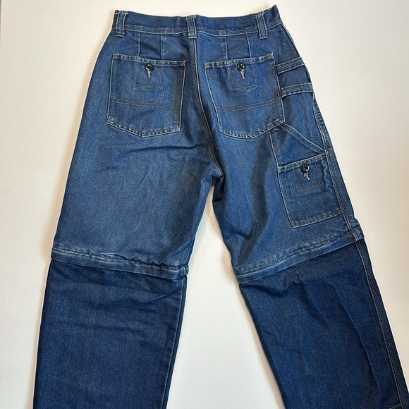 Vintage Y2K Denim Cargo Jeans - Picture 3 of 13